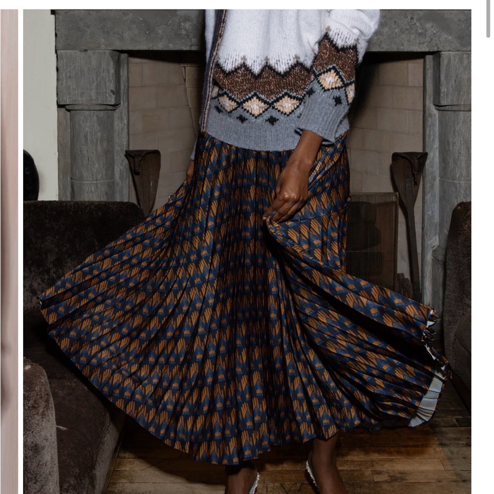 NWT Lingua Franca Keepsake Skirt